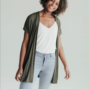 CJLA Olive green kimono